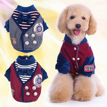 Load image into Gallery viewer, Fashion British Gentleman Style S/M/L/XL/XXL Dog Clothes Pet Coat Puppy Cat Costumes Apparel for Large Dogs Medium Small