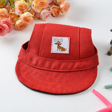 Load image into Gallery viewer, Pets Casual Hat Dog Cat Cute Baseball Cap for Pet Sport Flower Printing Pet Supplies Puppy Baseball Caps for Small Medium Pets