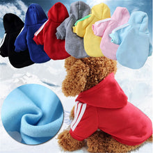 Load image into Gallery viewer, Pet dog clothes cotton hooded shirt pet jacket pet supplies