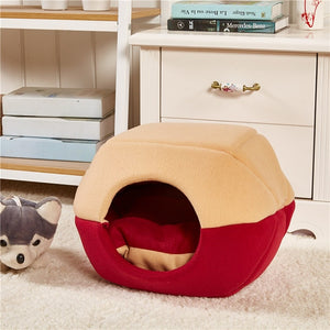 Puppy Bed Dog Sofa Mat Winter Warm Pet Sleeping Bed Kennel Pet House Yurt Pet Supplies Home Decoration Accessories ATY-005