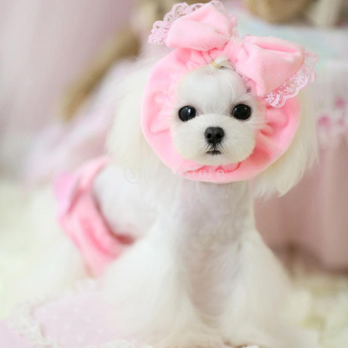 Pet Headband with Bowknot Pet Dog Accessories